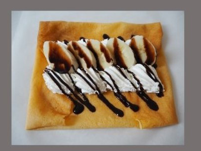 バナナチョコ生クリーム