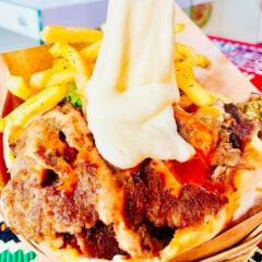 チーズケバブサンド