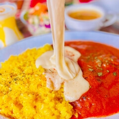 チーズキーマカレー